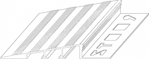 Ausgleichsprofile Aluminium breit