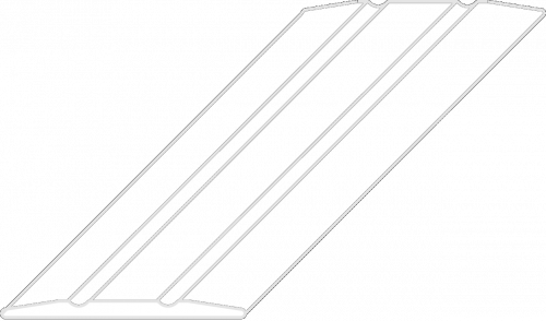 Abdeckprofile flach - ALU - ungelocht