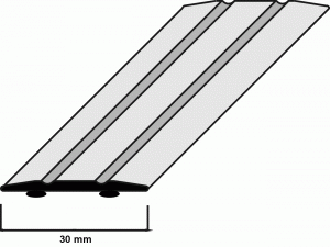 Abdeckprofile flach - ALU selbstklebend