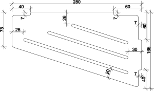 Duschablage