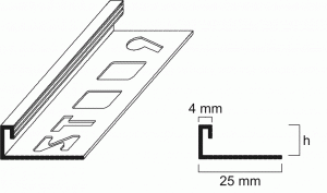 Dekorprofile Aluminium