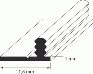 LED-Sockel Dichtlippe