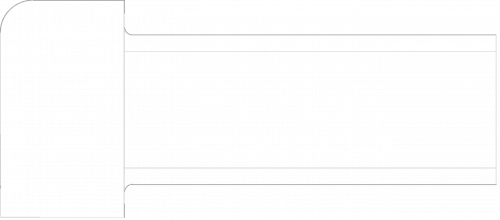 Eckstifte Dekor - Edelstahl