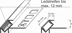 LED-Eckprofile