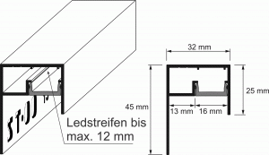 LED-Abschlussprofile