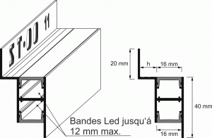 LED-Profilé Decor 