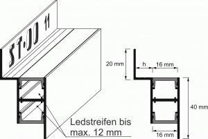 LED-Dekor Duo komplett 