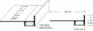 LED-step profile