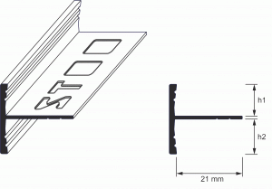 Stufenprofile Duo Alu