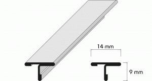 T-Profile-Edelstahl